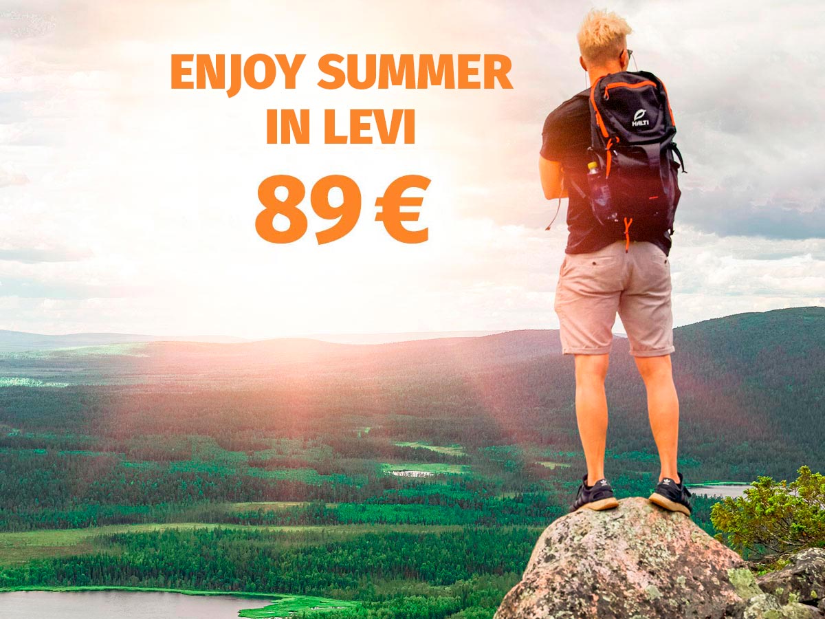 Enjoy summer 2023 in Levi, Lapland.